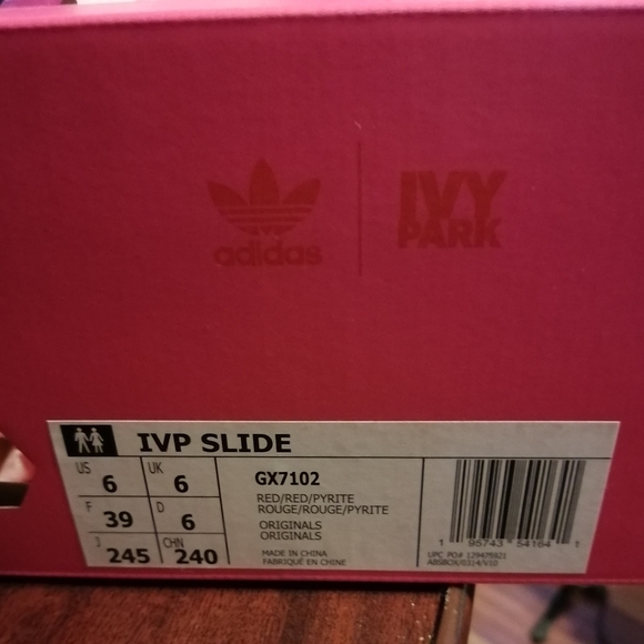 ADIDAS IVY PARK LIMITED EDITION UNISEX SLIDES FREESHIP - Picture 7 of 12